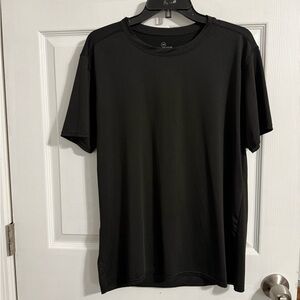 Essentials Black Short Sleeve Men's Tee